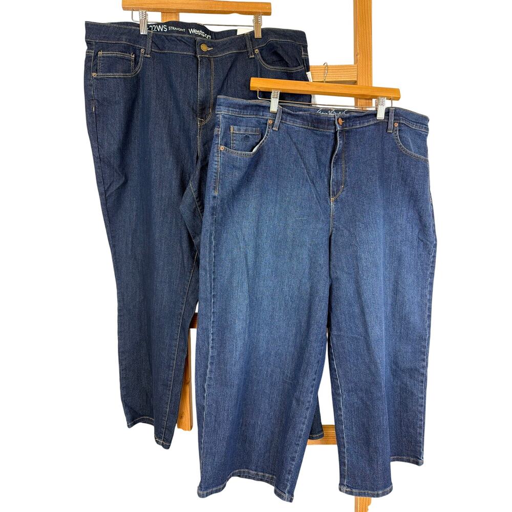 NWT Westport & Gloria Vanderbilt LOT OF 2 Jeans /